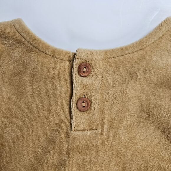 NWT Quincy Mae Velour Honey Longsleeve Dress Size 12-18M - Picture 4 of 7